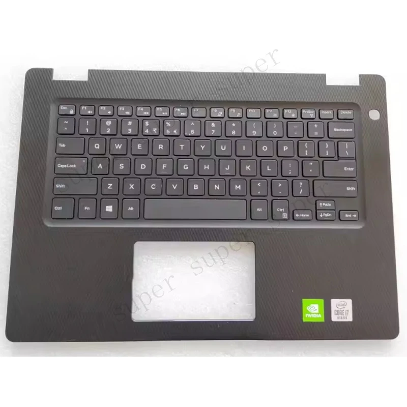 

S+ 1pc For Dell Inspiron 3480 3481 Laptop Palmrest Keyboard Cover 0D2JD8