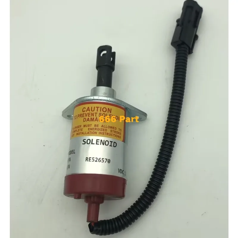 RE526570 Stop Solenoid for John Deere CT315 CT322 4120 4320 244J 5225 315 317 New Part