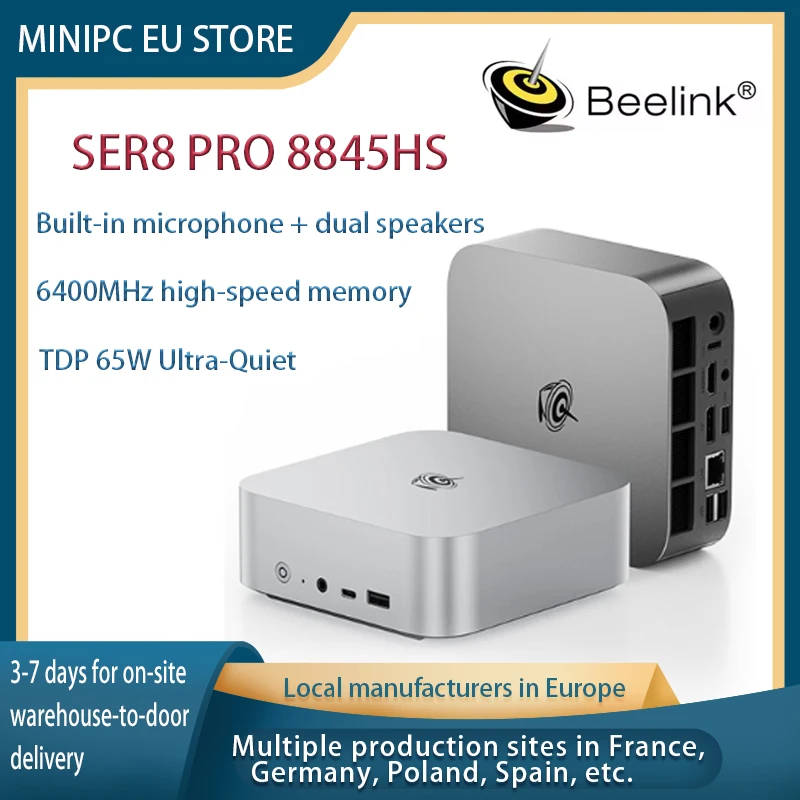 Beelink SER8 – Mocny AI PC z procesorem AMD Ryzen 7 8745HS: Kompletna analiza i testy użytkownika