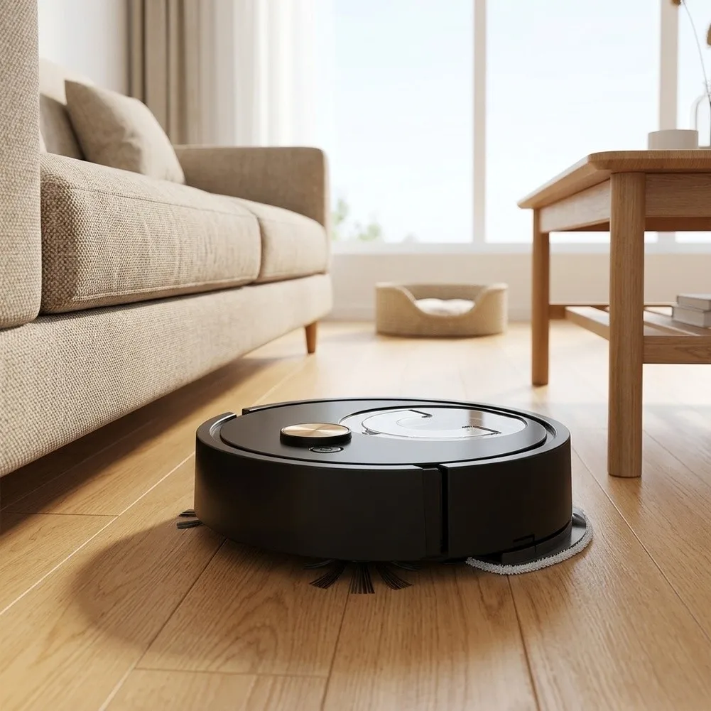 For Quiet Night Use 3 In 1 Floor Cleaner 3 In 1 Floor Cleaning Cleaning Tool Quiet Auto Vacuum Corner Dust Collection