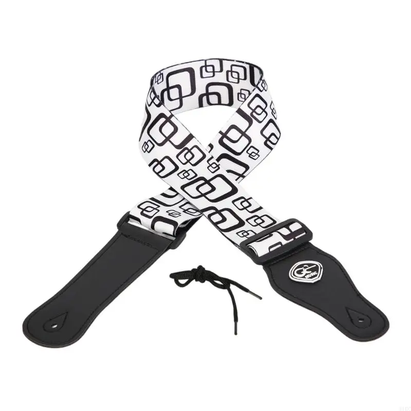  Thicken Musical Instruments Strap Practical Guitar Strap for All Heights