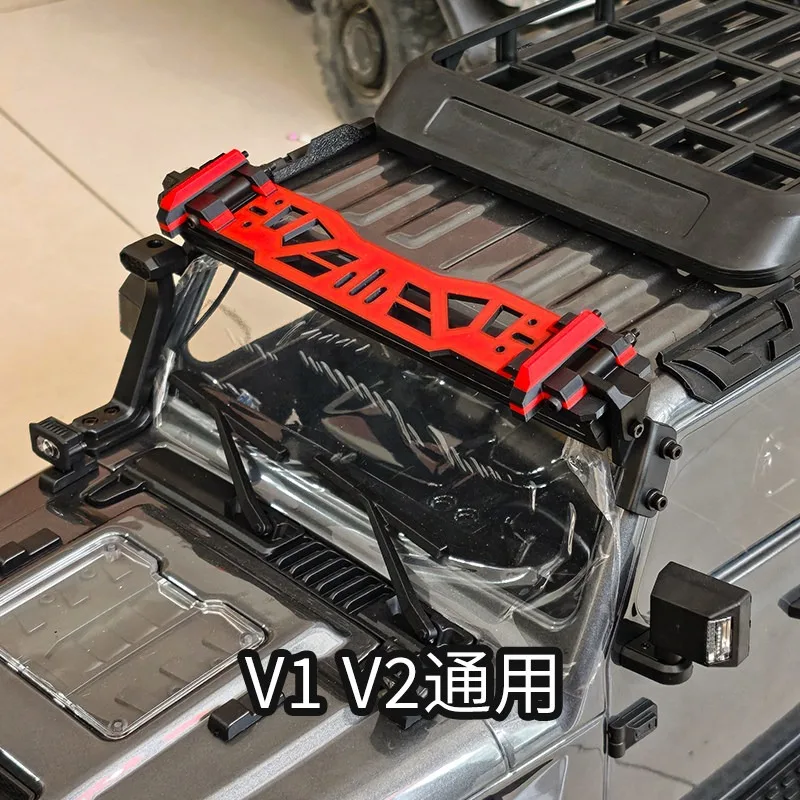 CK5811 V2 1/7 RC Off-Road Crawler Light Guard & Body Armor Set, Direct Fit Protection Kit, No-Drill Bolt-On Upgrade Parts