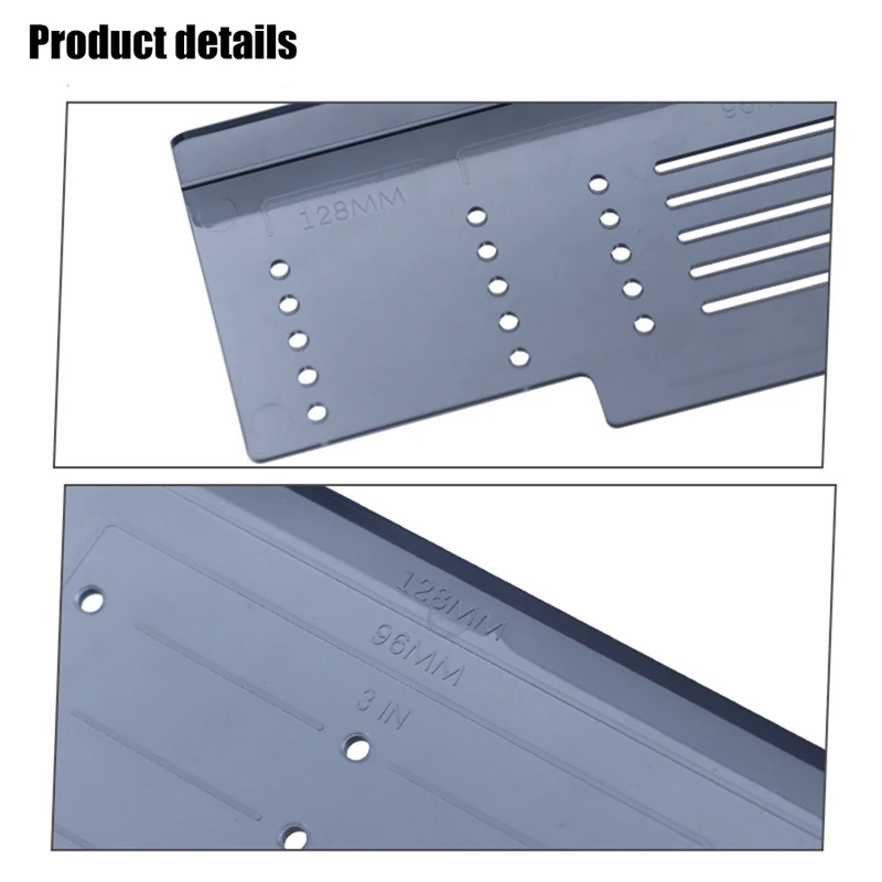 LICE-Gabarit de montage pour boutons d'armoire, installation de poignées d'armoire de cuisine, perceuse à gabarit pour MELPulls