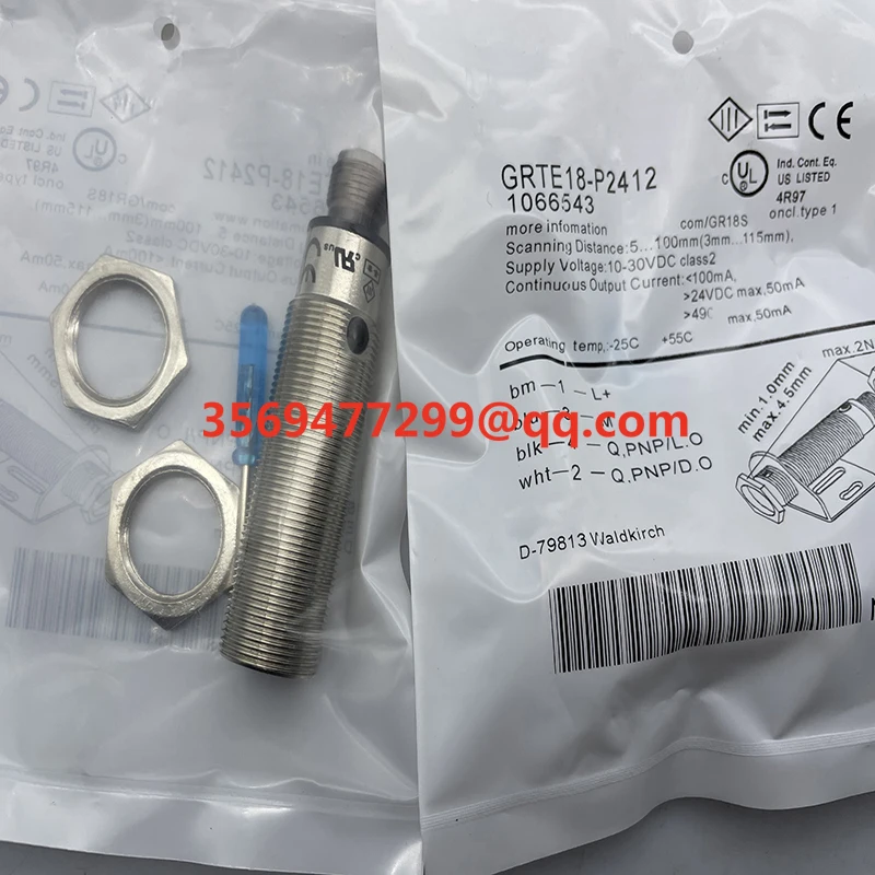 Interruptor de proximidade GRTE18-P2412 GRTE18-N2412 Sensor novo