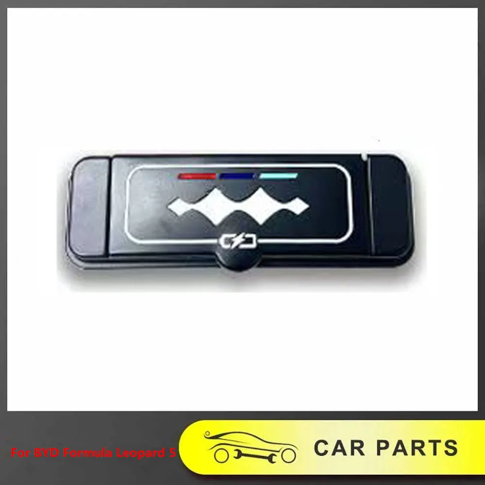 

For BYD Formula Leopard 5 2024 2025 Rear USB Protective Cover Car Interior Rear Charging Port Dust Cover Modification Accessorie