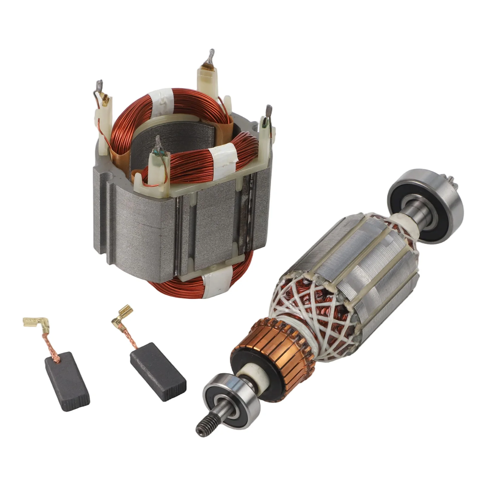 Practical New Rotor Kit Carbon Brush Stator And Rotor Set 5138884 6.5x11x25mm High Quality Material Metal HR4011C