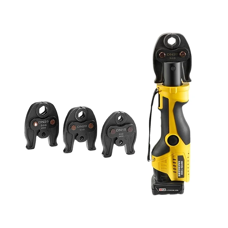 Electric Hydraulic Stainless Steel Pipe Crimping Pliers HHYD-1532 Portable Rechargeable Crimping Pliers  For Thin-Wall