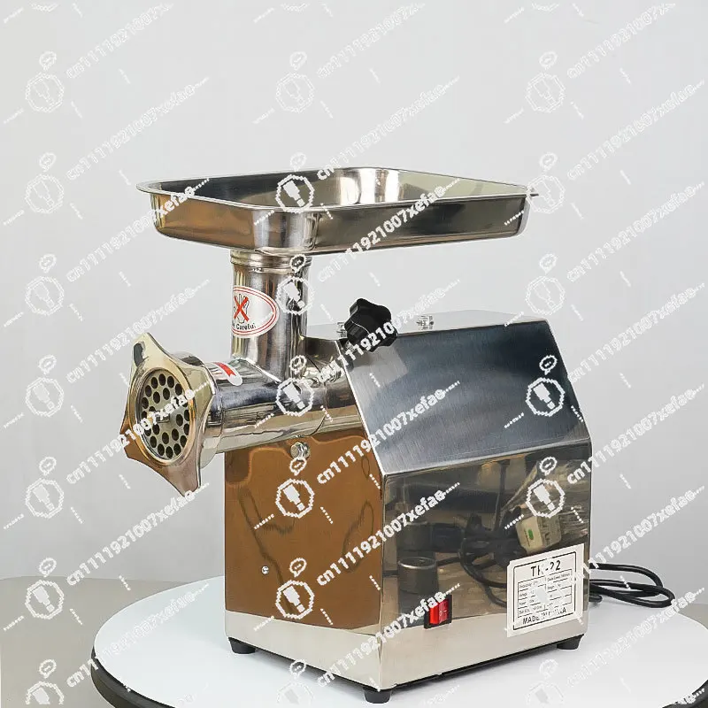 New electric meat grinder Stainless steel family farm uses automatic motor electric meat grinder