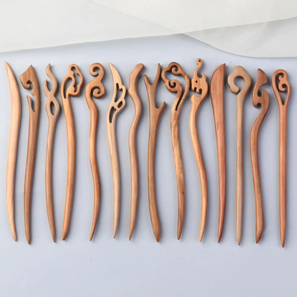 

Retro Tassel Wooden Hair Stick Ethnic Style Hair Sticks for Buns Hanfu Hairpin Hanfu Headwear Hair Chopstick Hanfu Accessories