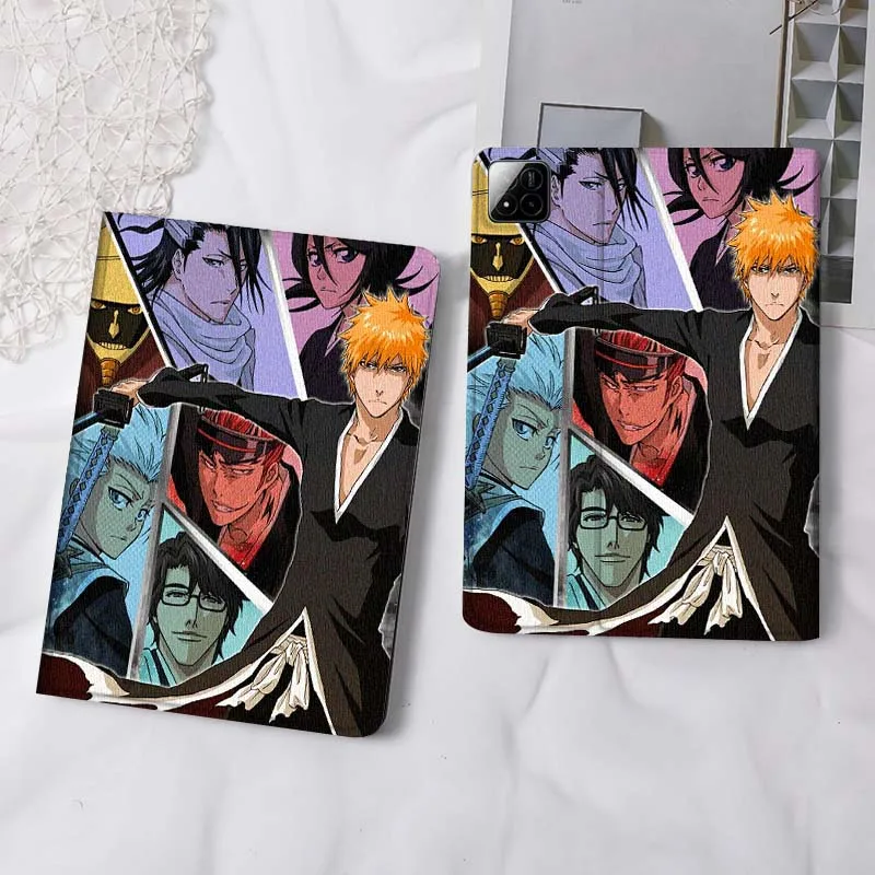 Cartoon B-BLEACHS Art For Xiaomi Redmi Mi Pad 4 5 6 7 8 K SE Mini Pro Plus Max 10.1 11.2  inch Tablet Case