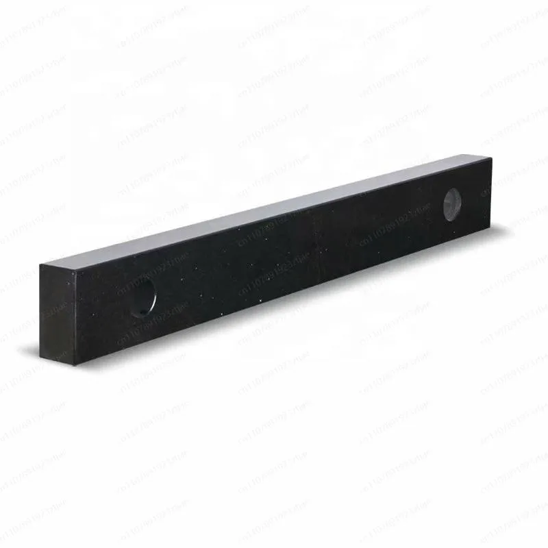 00 Grade Granite Straight Edge 1500x150x60mm, High Precision Parallel Ruler for Machine Tool Calibration