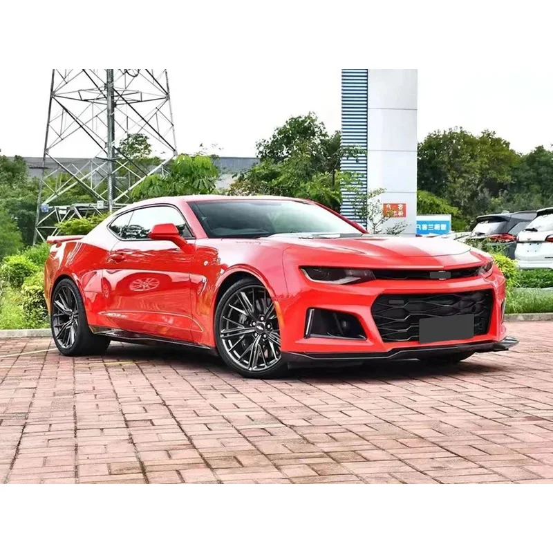 

Factory Price Auto Parts PP Material for Camaro Upgrade ZL1 Style BodyKit with Front Bumper Grill Rear Bumper Side Skirts F