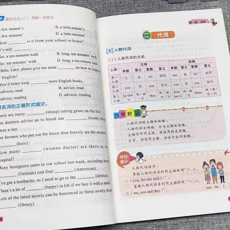 طريقة التذكرة السريعة للكلمات الإنجليزية في المدارس الابتدائية + دليل الدواسة + المعرفة باللغة الإنجليزية الأساسية