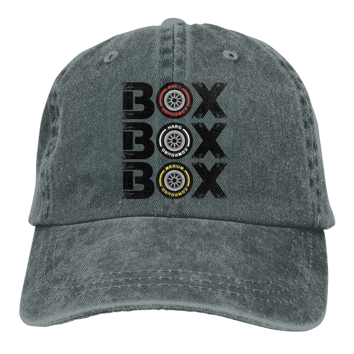 Box Box Box F1 Tyre Compound V2 Baseball Cap Men Formula 1 F1 Caps colors Women Summer Snapback Caps