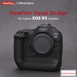 Hinefilm Skin for EOSR3 R3 Camera Skin Protective Film for Camera EOS R3 Camera Premium Decal Skin Cover Film Wrap Covered