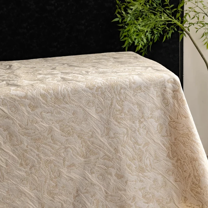 Tecido Jacquard de Linho Bege - Home Textiles Design avaliação e preço
