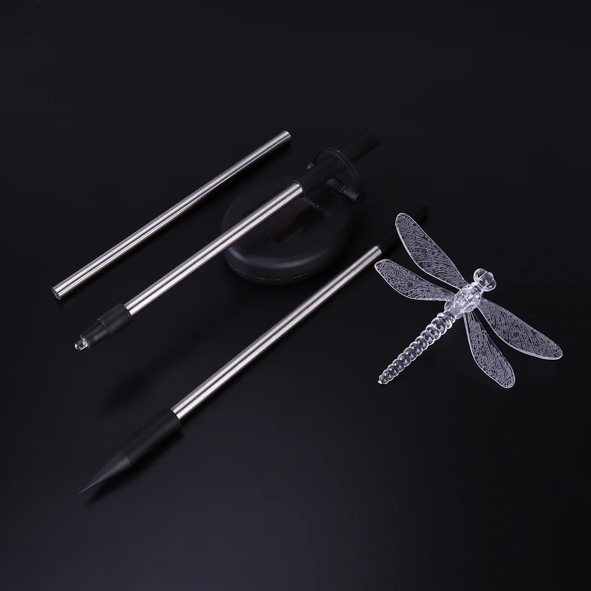 

Solar Stake Lamp Dragonfly 25x10x102cm Changing LED Light Outdoor Garden Lawn Patio Yard Pathway Decoration