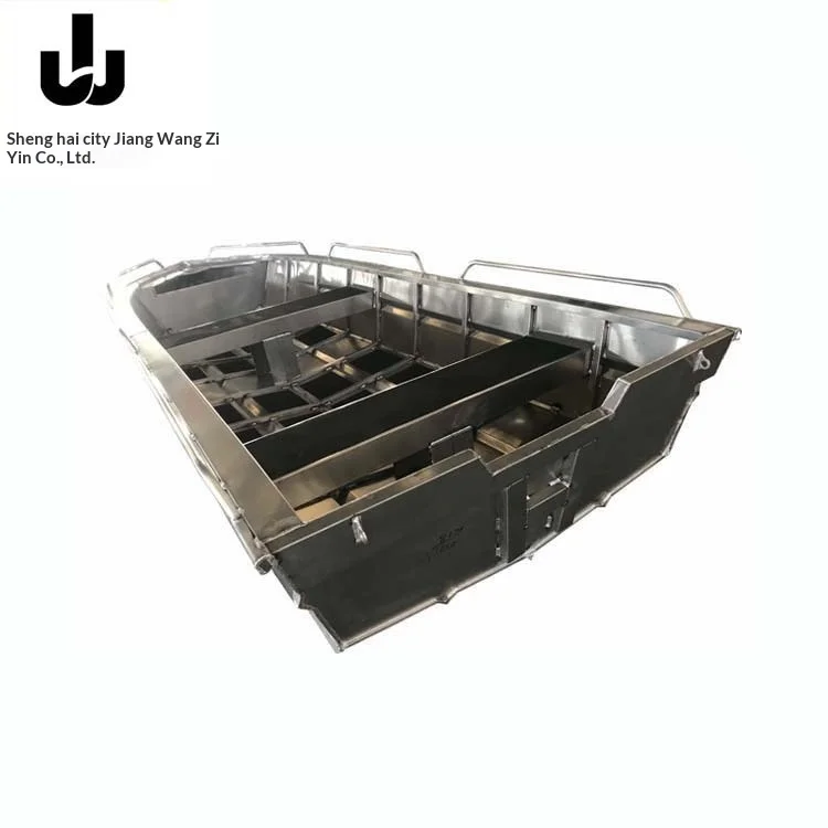 Yacht 520 Aluminum Alloy Fishing Boat 5.2m X 1.8m X 0.75m Multi-Person All-Aluminum Trawler
