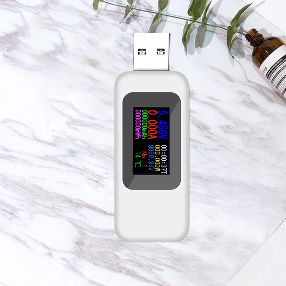 

USB-мультиметр напряжения и тока, портативный легкий тестер, вольтметр, амперметр, измеритель мощности экрана, лабораторное использование телефона