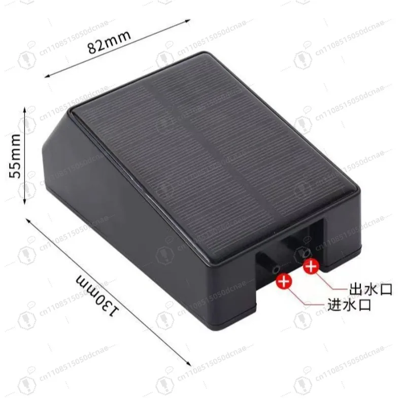 Solar Powered Smart Drip Irrigation & Sprinkler System Self-Charging Waterer for Balcony&Garden Indoor/Outdoor Potted Plants