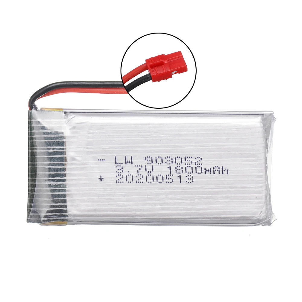 3.7V 1800mAh lipo Battery for KY601S SYMA X5 X5S X5C X5SC X5SH X5SW X5HW X5UW M18 H5P HQ898 H11D H11C 3.7V 1S battery for RC toy