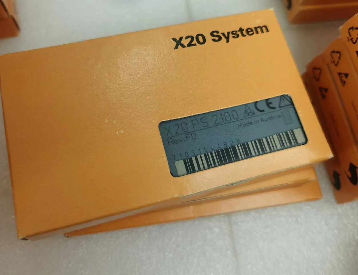 New B&R module models：X20PS2100