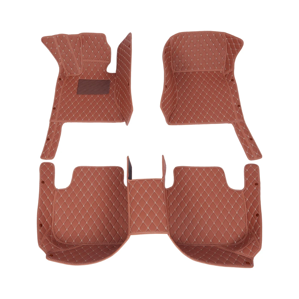 

Custom Made Leather Car Floor Mats For CX5 CX-5 2015 2016 Interior Details Auto Carpets Rugs Foot Pads Accessories