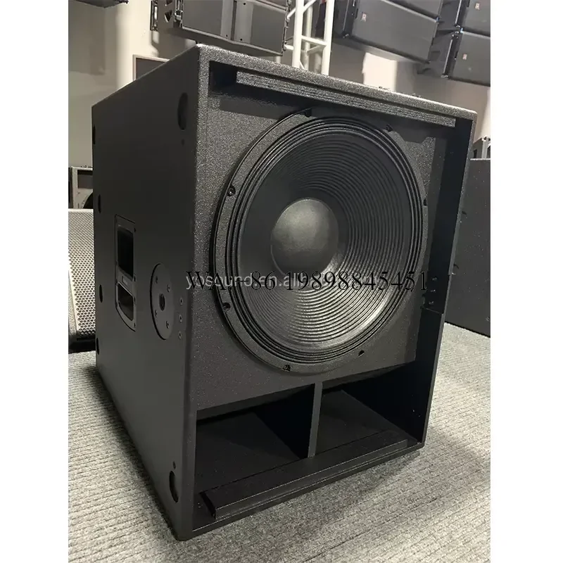 WMWMNU Sub 9004-as 18'' Active Speaker Subwoofer Powered Subwoofer Cabinet 18 Inch Bass Speaker