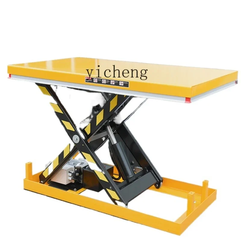 XL fixed scissor, electric platform car, lifting platform, assembly line lift