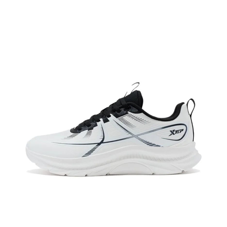xtep-cushioning-wear-resistant-low-top-running-shoes-men's-white-black-976119110018