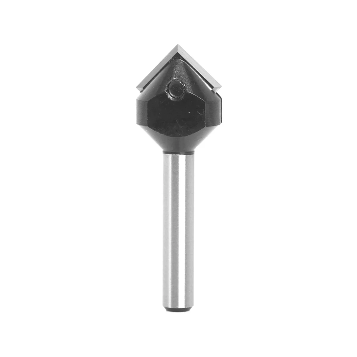 

ABNC-1/4Inch Shanks Carbide Spoiler V-Flute 90° Single Flute Ruter Drill Bit End Mill Woodworking Milling Cuttters