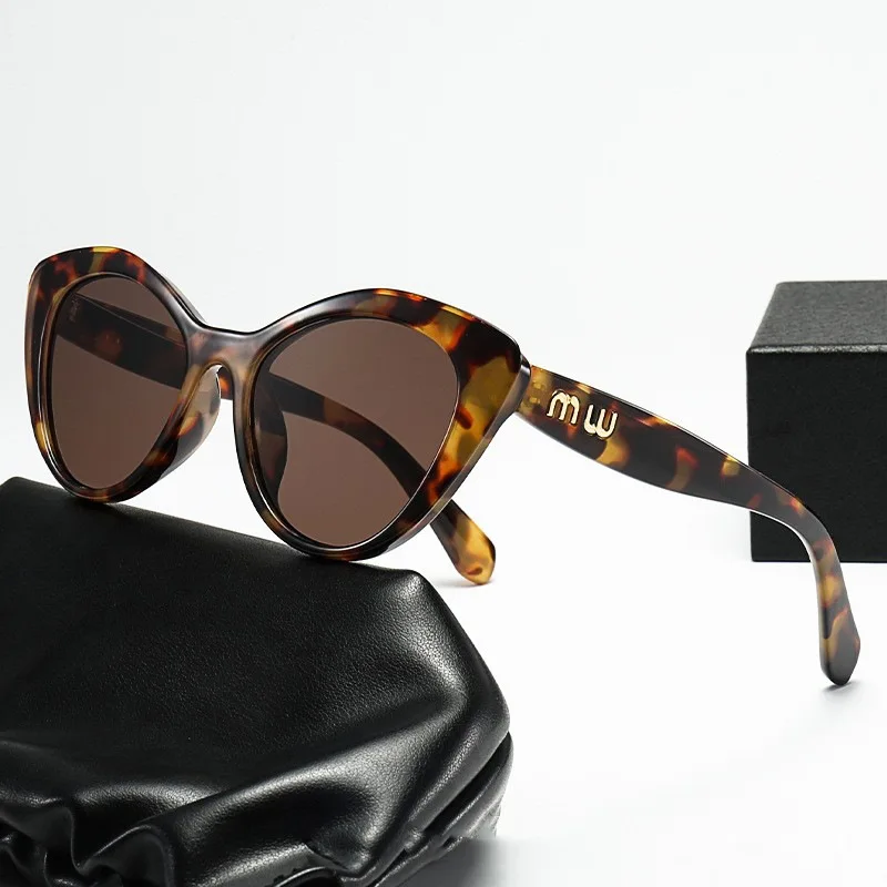 2025 Sexy Women Style New High Quality Oval Metal Frame Sunglasses Luxury Brand Design Outdoor Leisure Fashion Sunglasses