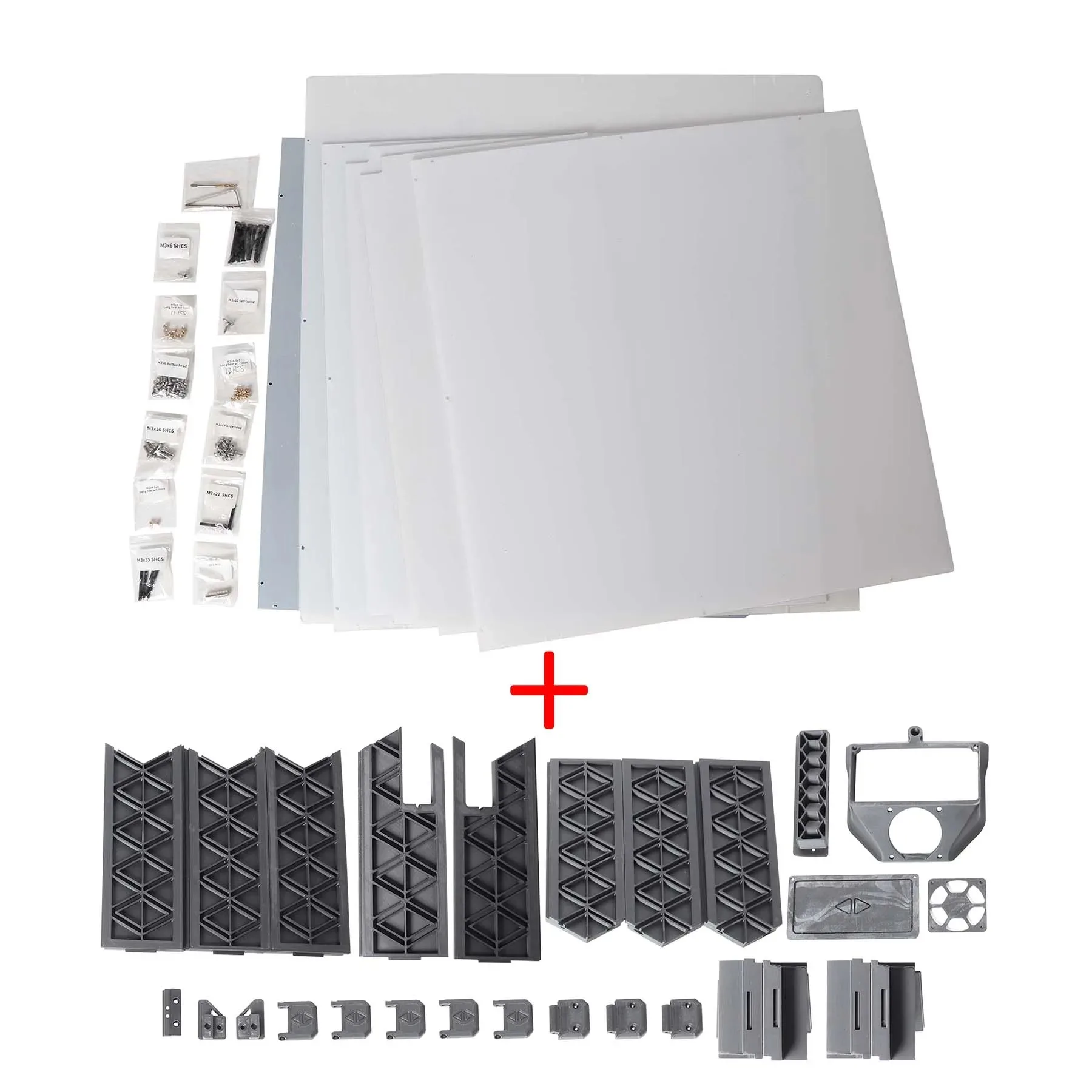 مجموعة أدوات الكمبيوتر الكاملة المتوافقة مع طابعة SV08 ثلاثية الأبعاد - أجزاء مطبوعة اختيارية PETG-CF