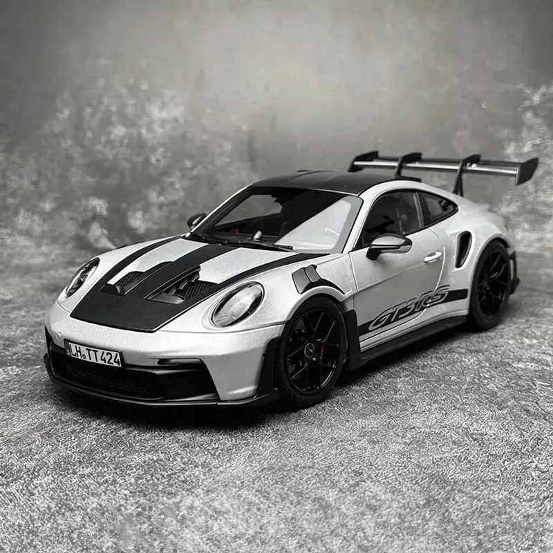 1:24 911 GT3 RS 992 Legierung Rennwagen-Modell Druckguss Metall Performance Sportwagen-Modell Hochdetaillierte Sammlerstücke