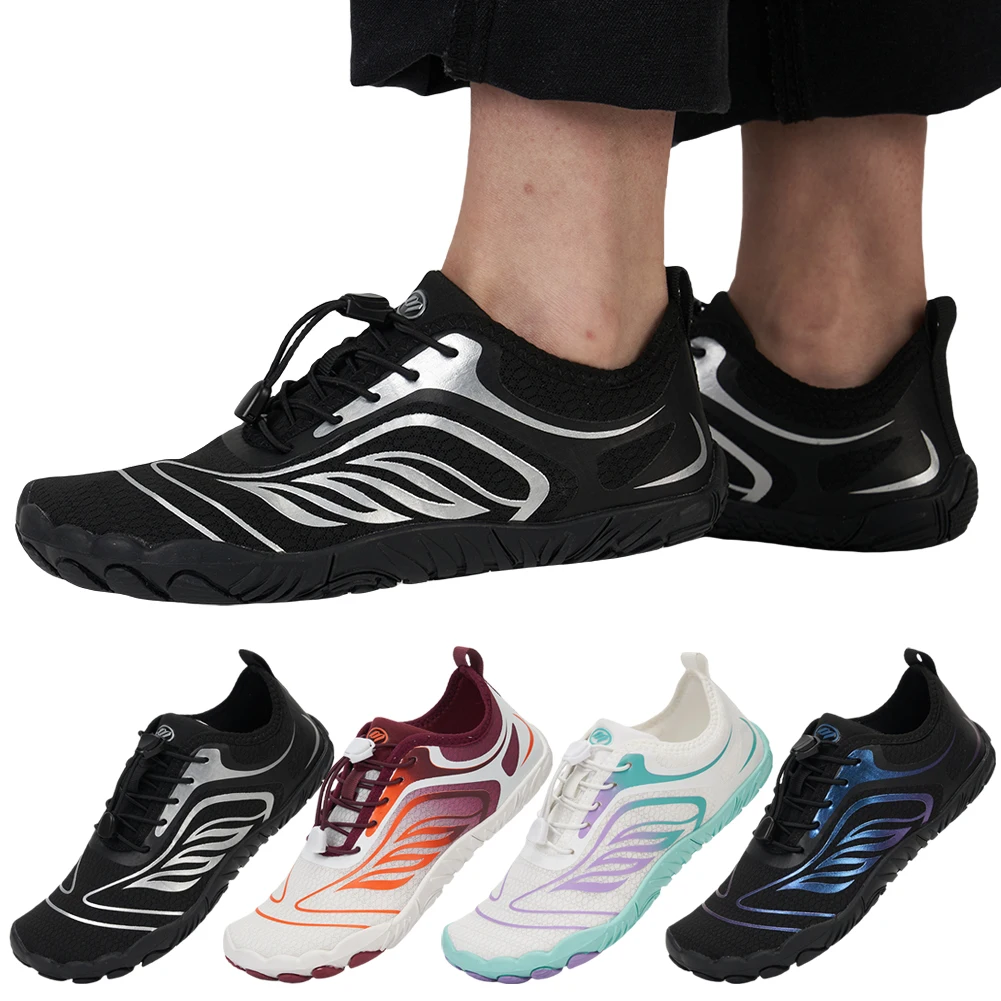 

Unisex Water Shoes Non Slip Lightweight Aqua Shoes Quick Drying Barefoot Beach Shoes Diving Shoes for Water Sports