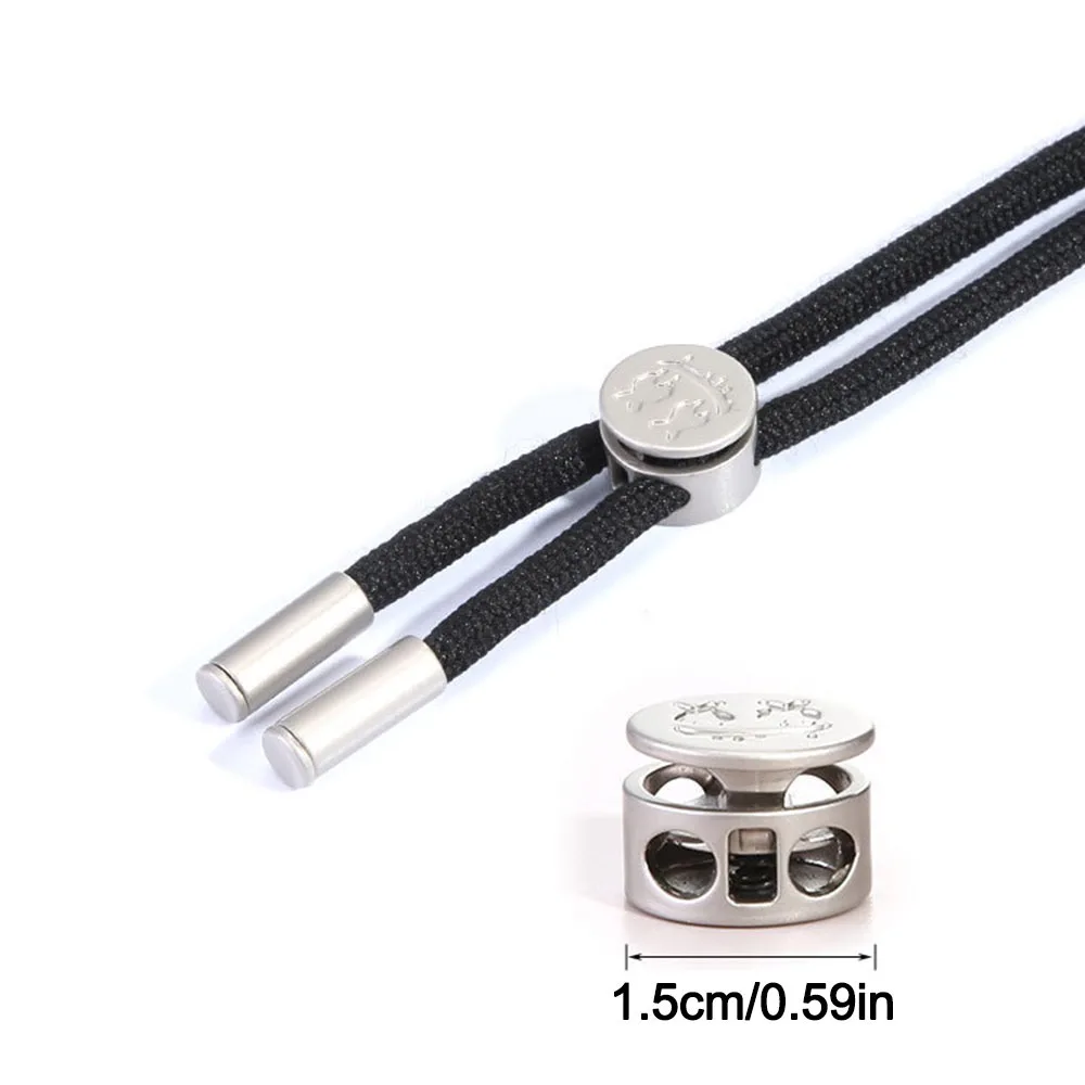 DIY Elastic Waistband Drawstring Adjustable with Buckle Sport Pants Rope Lazy Pants Drawstring Pants Fastening Accessories