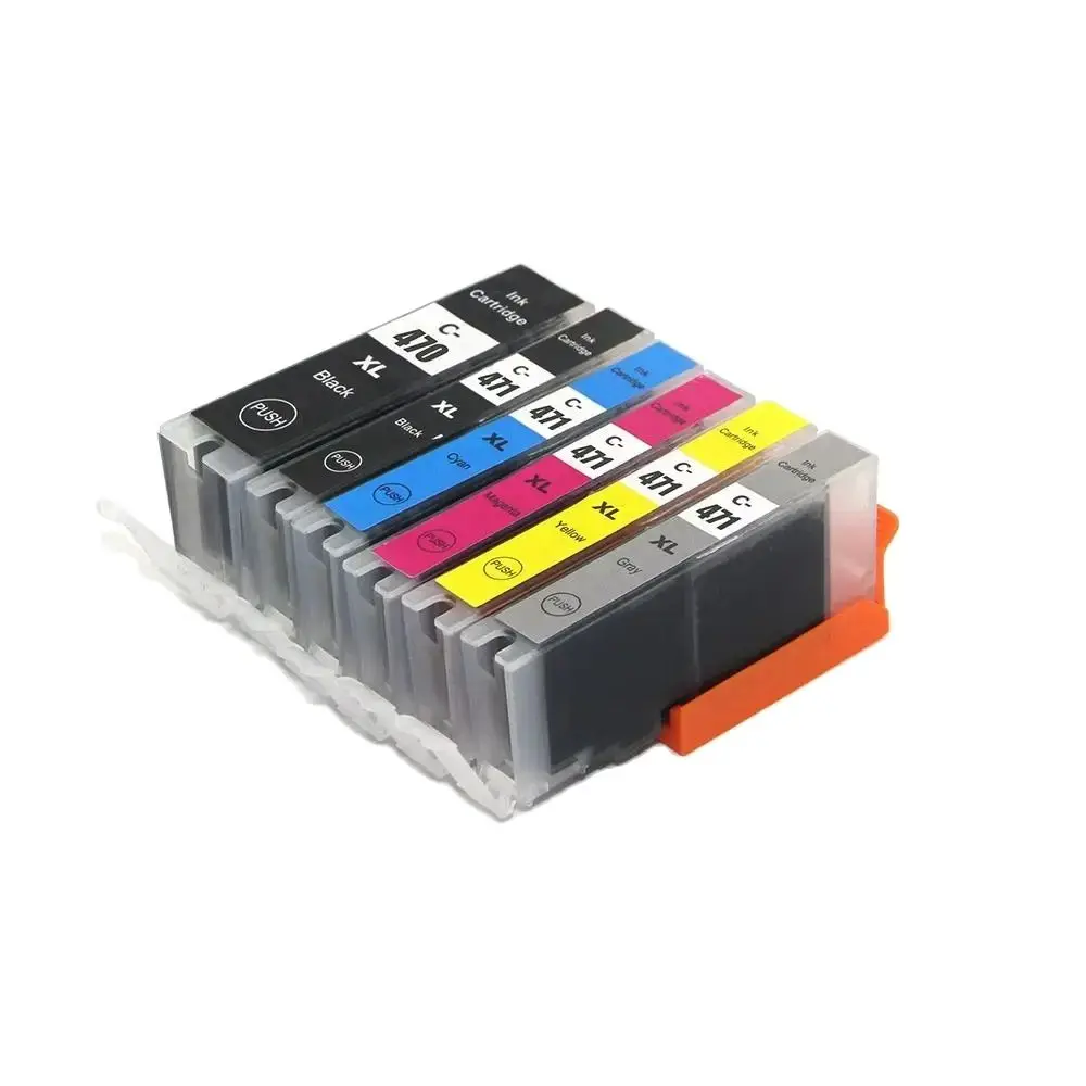 

470XL 471XL PGI470 CLI471 PGI-470XL CLI-471XL Цветной совместимый струйный картридж премиум-класса для Canon PIXMA MG5740