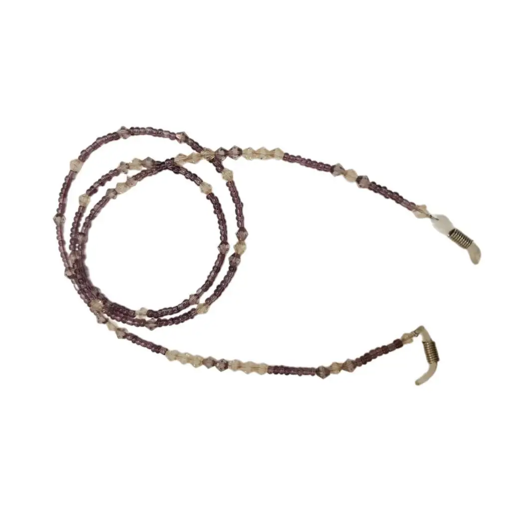 

Декоративная цепочка-шнурок для очков с бусинами, аксессуар-ожерелье для очков с оправой из рога