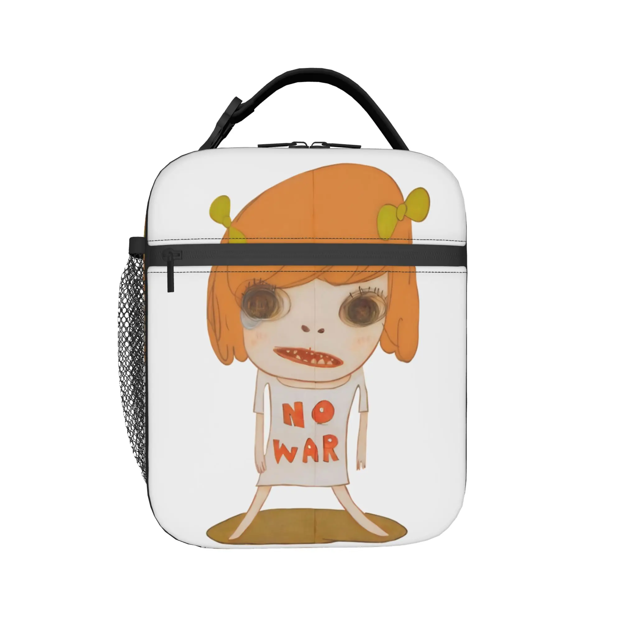 Special Present Nara  Insulated Lunch Bag Leakproof Yoshitomos Lunch Container Cooler Bag Lunch Box Tote Bento Pouch