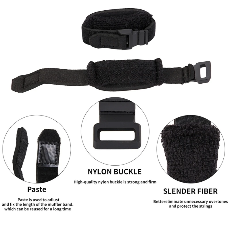 31KC Redukcja szumu Fret Wrap Electric Gitar