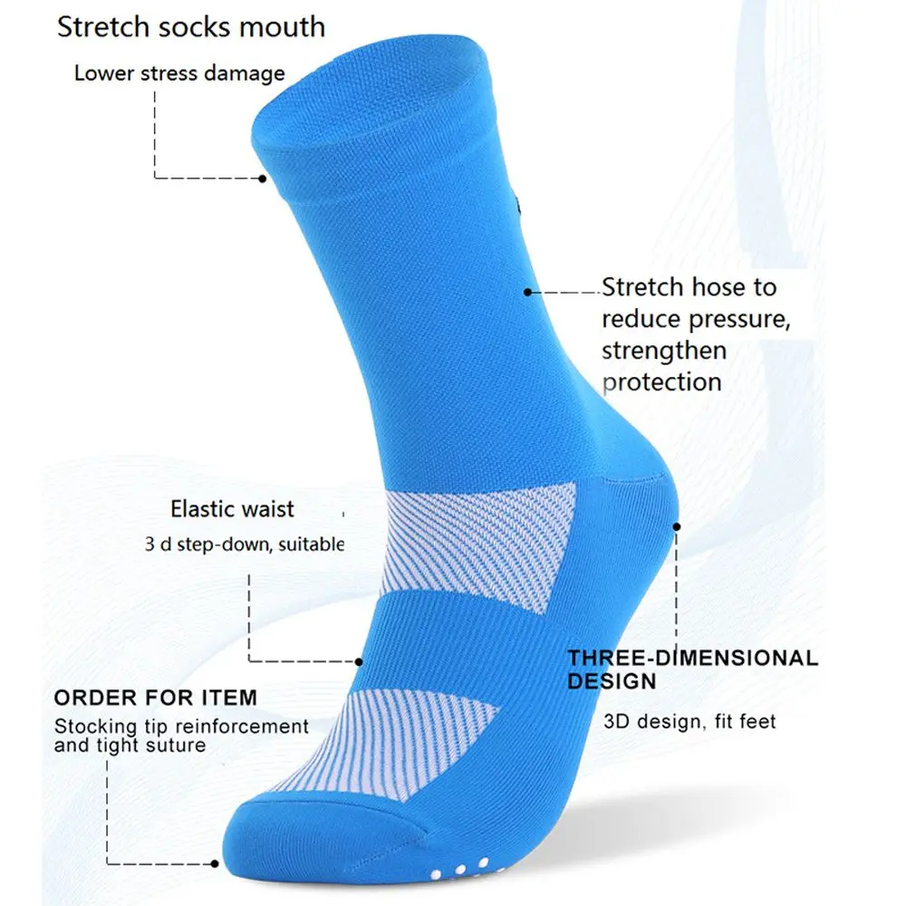 Outdoor Sports Cycling Bicycle Racing Comfortable Compression Socks Running Socks Basketball Socks Middle Stockings