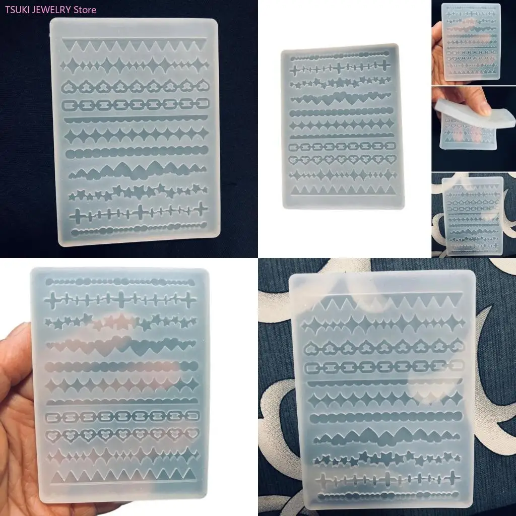 

62К Уникальные ювелирные поделки DIY Силиконовые плесени Потрясающие украшения