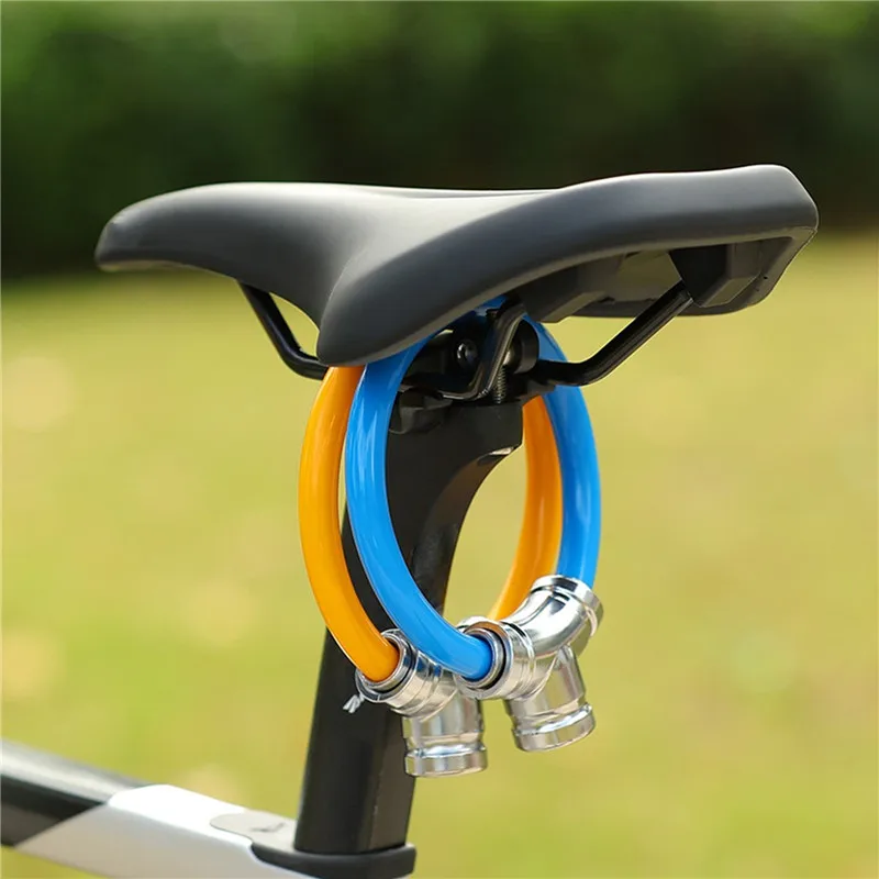 

Motorcycle bicycle U-lock waterproof anti-theft lock wire rope safety Motorized scooter Mountain bike road zinc alloy