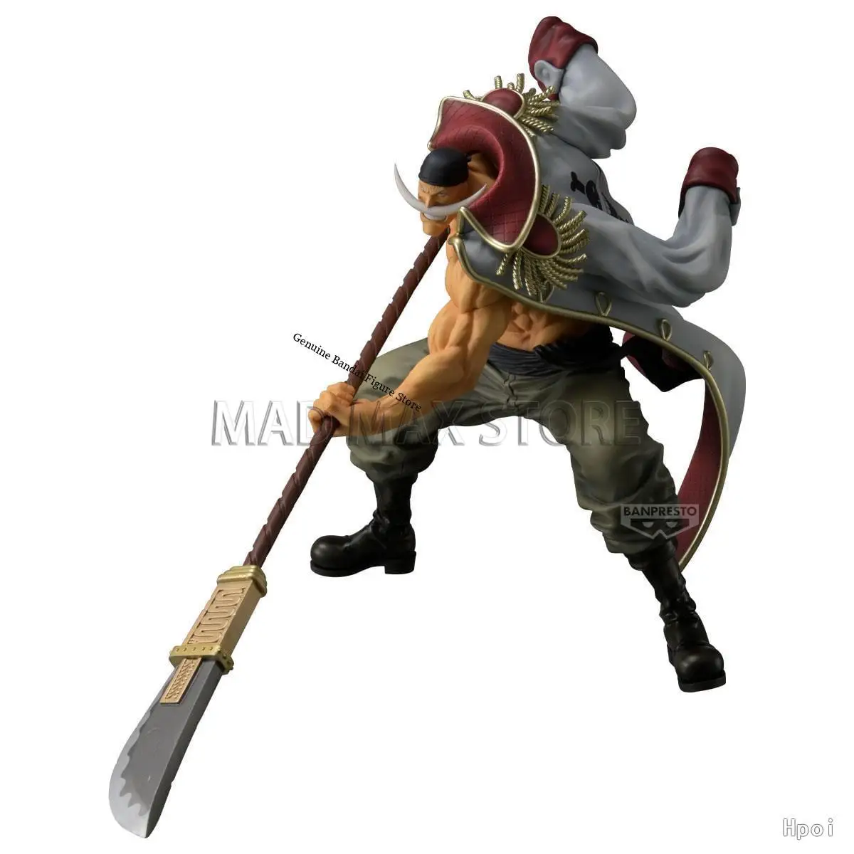 

In Stock Bandai Glasses Factory Pirate King Grandista White Bearded Edward Newgate