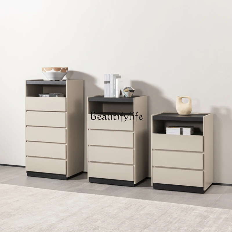 Italian modern minimalist Nordic minimalist three four five combination chest storage locker