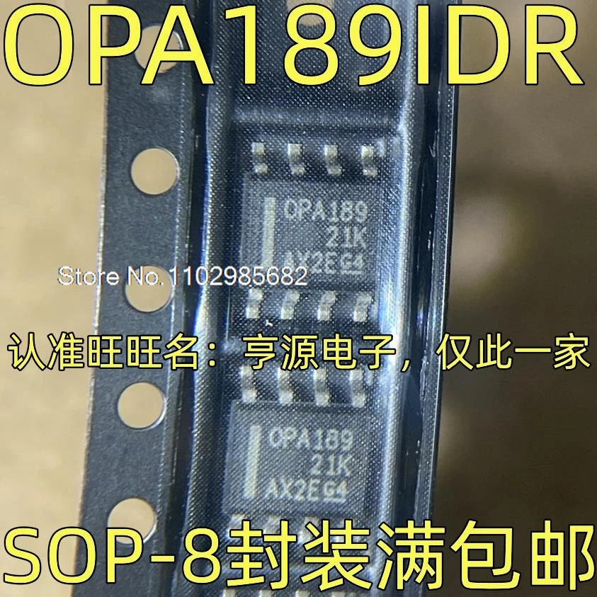 

5PCS/LOT OPA189IDR OPA189 IC SOP8 Original stock in stock Inventory is currently in stock