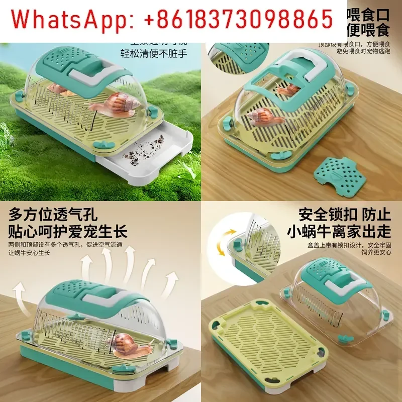 1pcs Outdoor Adventure Insect Box Portable Childrens Insect Observation Set Scientific Experiment Kit Snail Observation Cabin