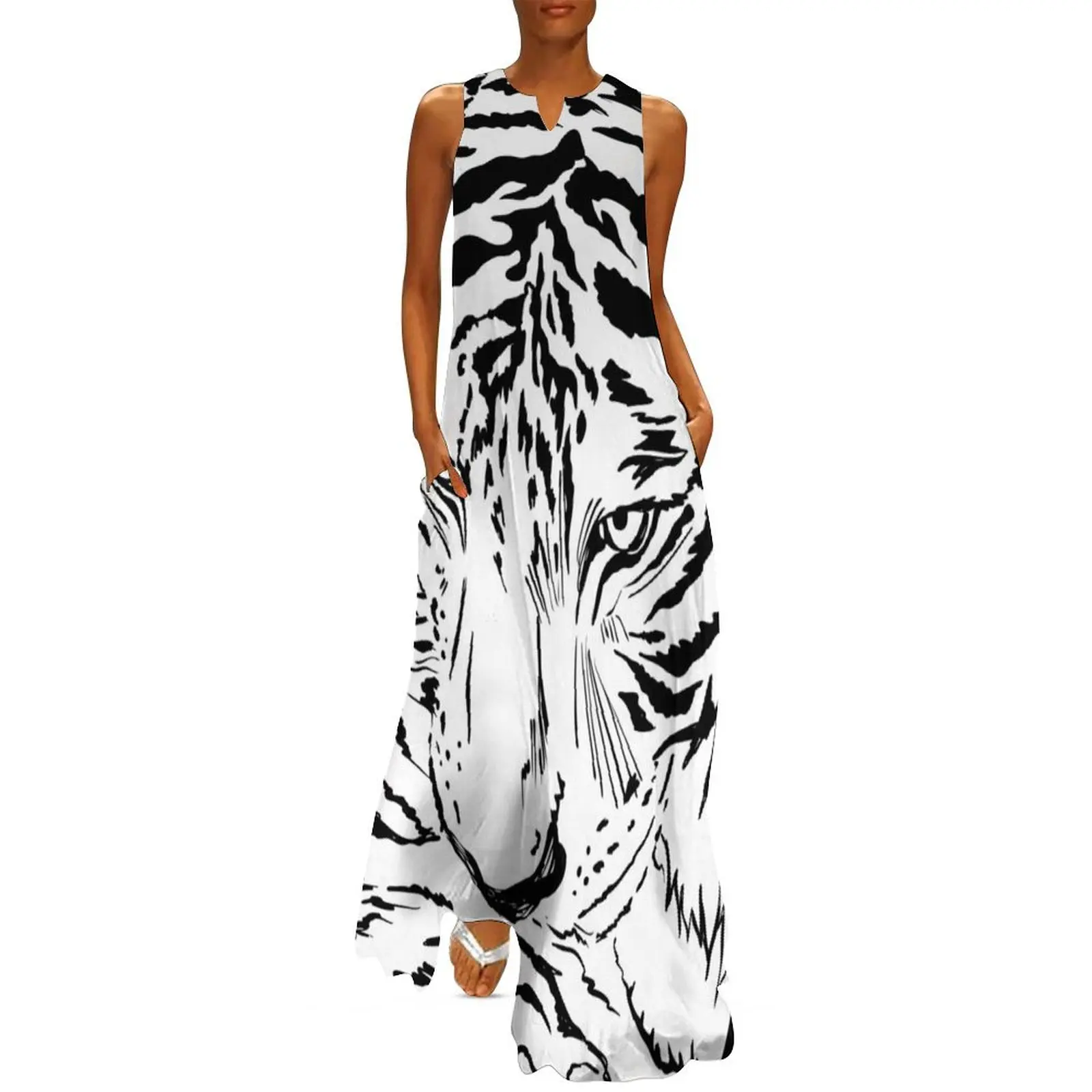 

Tiger look Long Dress Women dresses summer elegant dresses plus sizes dress for women elegant evening dresses for women 2024