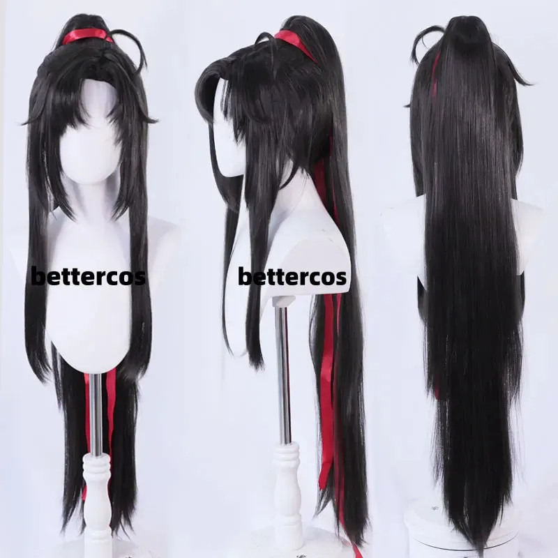 

Wei Wuxian Cosplay Wig Anime Mo Dao Zu Shi Grandmaster of Demonic Cultivation for Halloween Party Wigs + Wig Cap