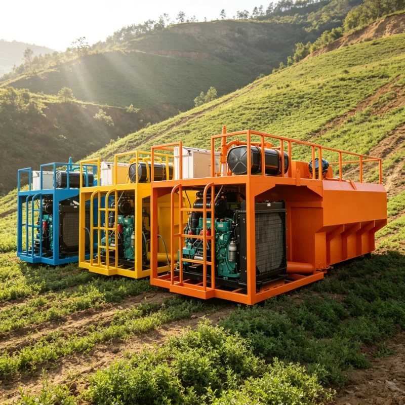 Customized Fast Mixing Hydroseeder Grass Seed Sprayer Machine with Efficient Agitation System for Quick Slurry Preparation
